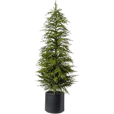 ALBERO PINO CON VASO H127 VERDE